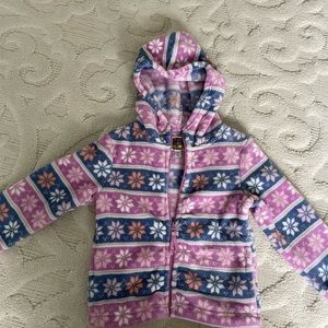 Size 2 girls fleece jacket